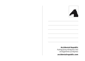 Accidental Postcards - 19 designs