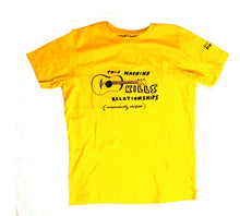 Load image into Gallery viewer, this machine kills unusual and witty t-shirt in yellow