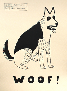 Woof Dog Print